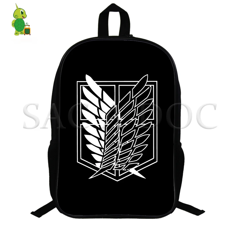 Аниме Mochila рюкзак &quotатака на Титанов&quot для маленьких мальчиков и девочек с