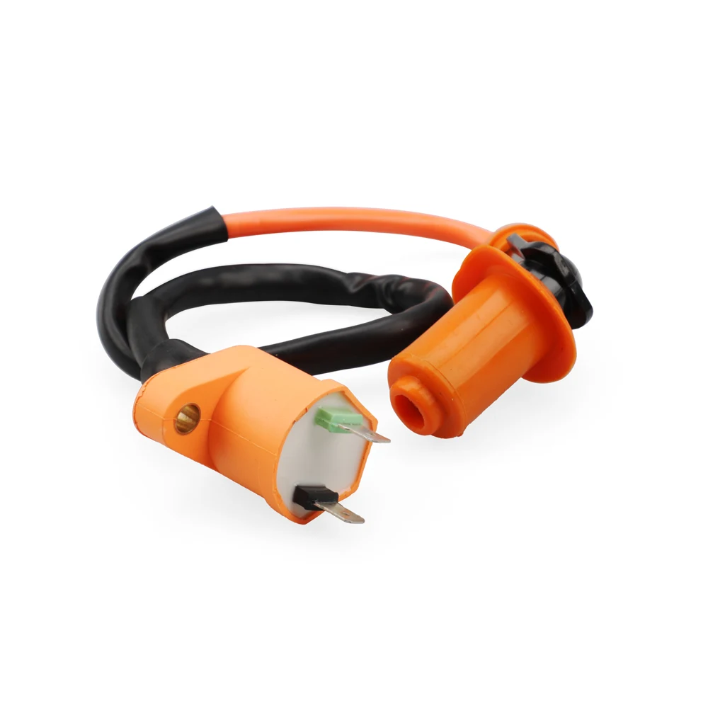 Катушка зажигания для мотоцикла Gy6 50 125 150cc Свеча провода Скутер мопед ATV