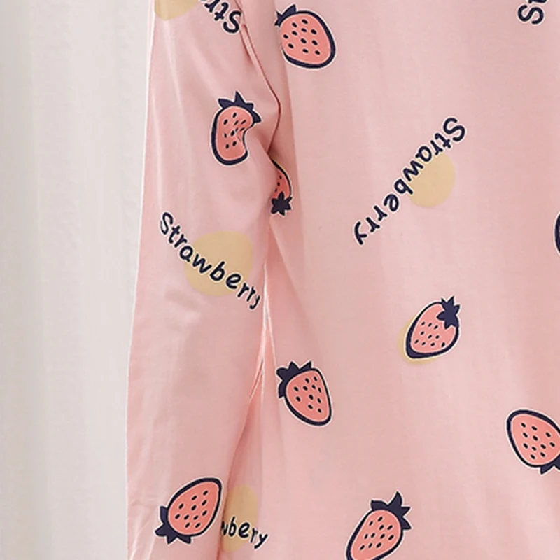 

Women Clothes Ladies Fashion New Cute O-Neck Long-Sleeved Trousers Casual Suit Ladies Home Service Suit M-2XL