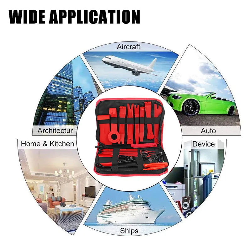 

31pcs Car Disassembly Tools Stereo Refit Kit Interior Trim Panel Dashboard Installation Removal Repair Tools Trim Removal Tool