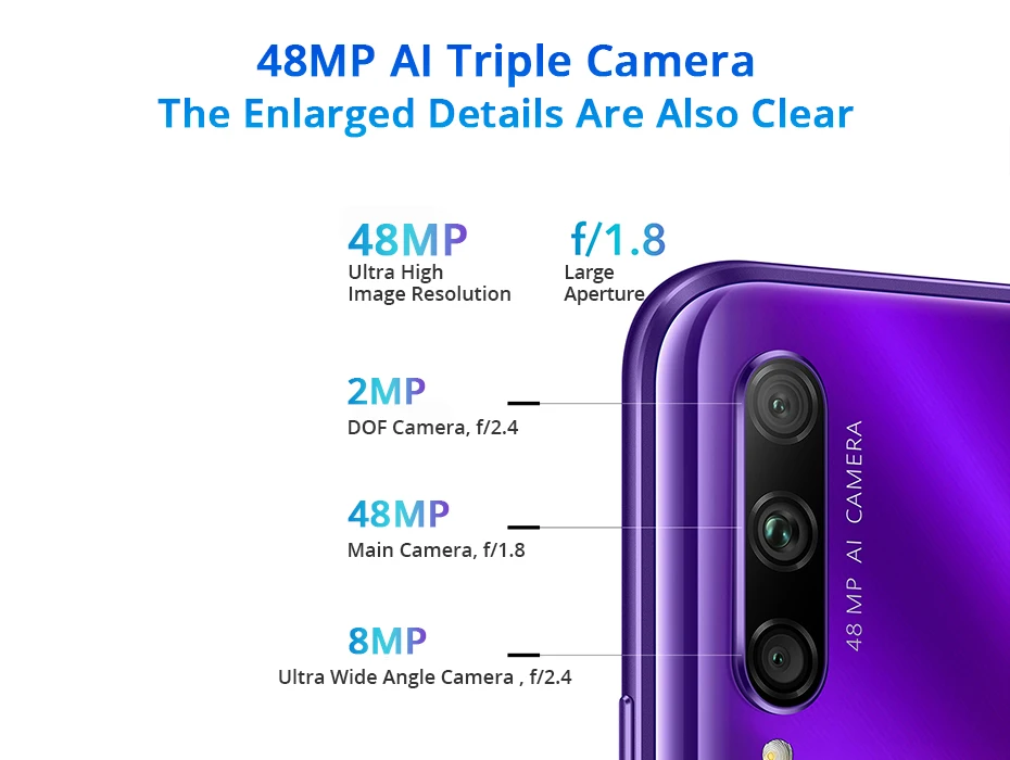 DHL, быстрая, мобильный телефон Honor 9X Pro, Kirin 810, Android 9,0, 6,59 дюймов, 2340X1080, 8 ГБ ОЗУ, 256 Гб ПЗУ, камера с подъемом, МП