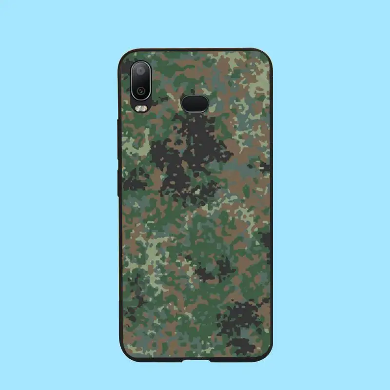 Камуфляжный армейский чехол для телефона PENGHUWAN с камуфляжным рисунком Samsung A10 A20 A30