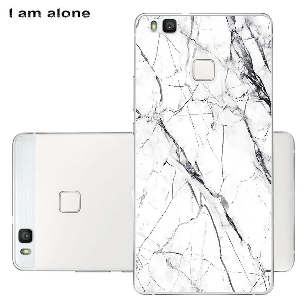 phone bags cases for huawei p9 p9 lite g9 lite p9 lite mini p9 plus case cover fashion marble inkjet painted shell bag free global shipping