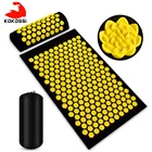 Акупрессурный Массажный коврик KoKossi, подушка для коврик для иглоукалывания, коврик для йоги для снятия стресса, для спины, шеи, седалищной боли, для расслабления напряжения