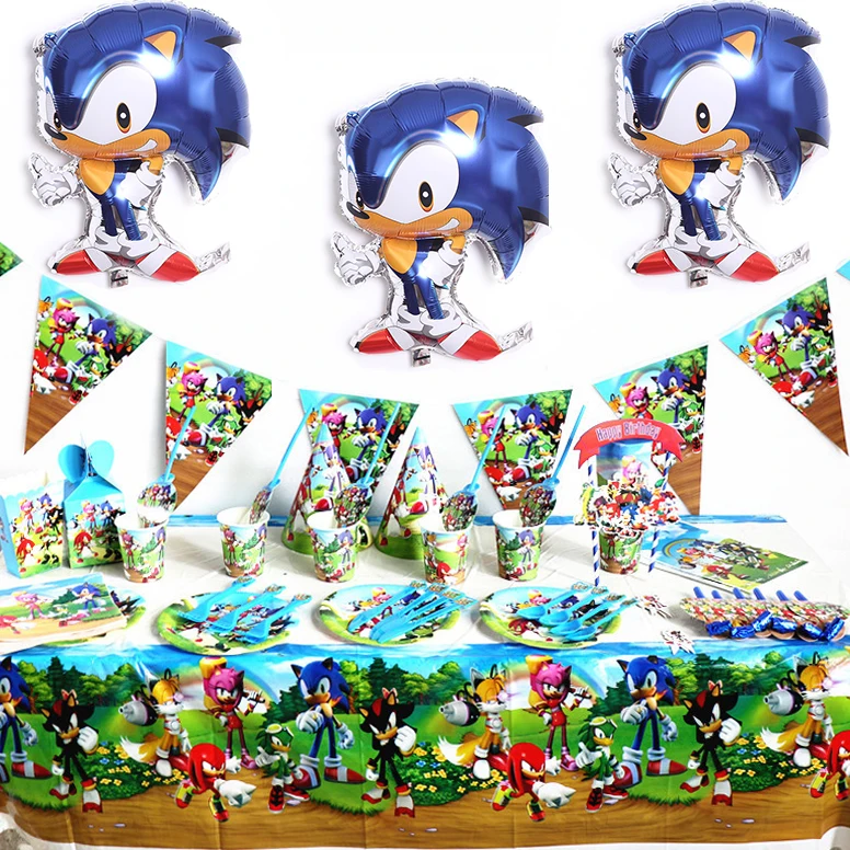 Sonic зубная щётка тематическая вечеринка на день рождения украшения с Ёжиком