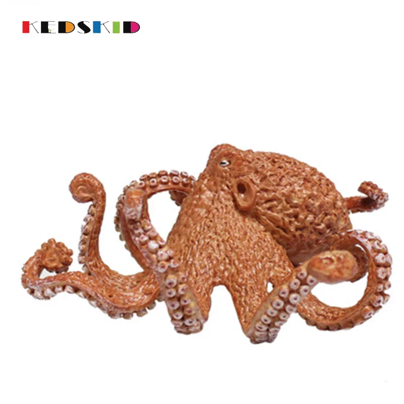Осьминог Океаническая модель животного имитация сплошной океанический мир для
