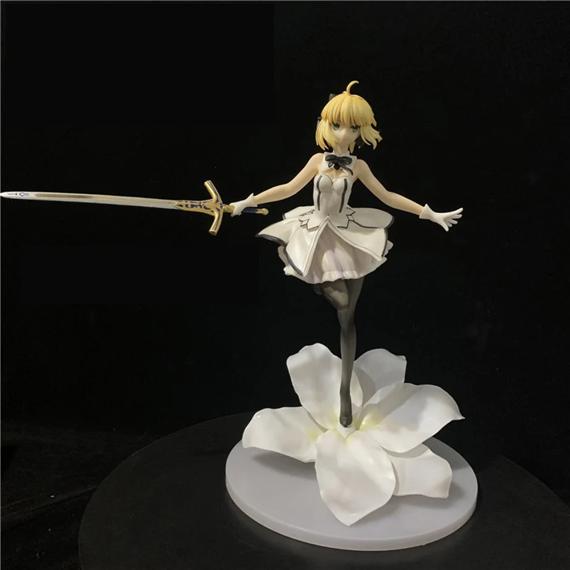 

Фигурка аниме «Fate» 27 см, Фигурка «stay night Lily», ПВХ, экшн-фигурка, Коллекционная модель, игрушки, подарок для детей
