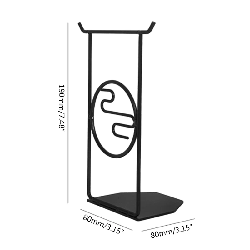 

1 Pair Metal Iron Bookend Book Stand Support Desktop Magazine Organizer Storage Shelf Rack Holder G99B