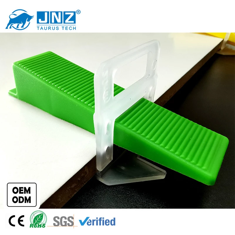 

JNZ 1/1.5/2/3MM Tile accessories Tile Leveling SystemTiling Tool For Household Wall Tile Leveler Plastic Spacers Flooring