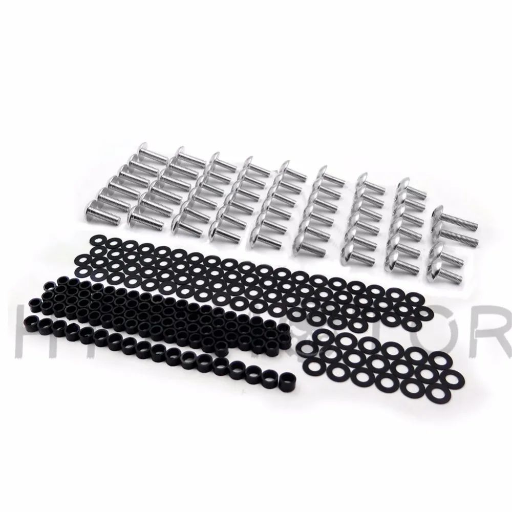 Aftermarket Бесплатная доставка мотоцикл части обтекатель болт комплект корпус винты