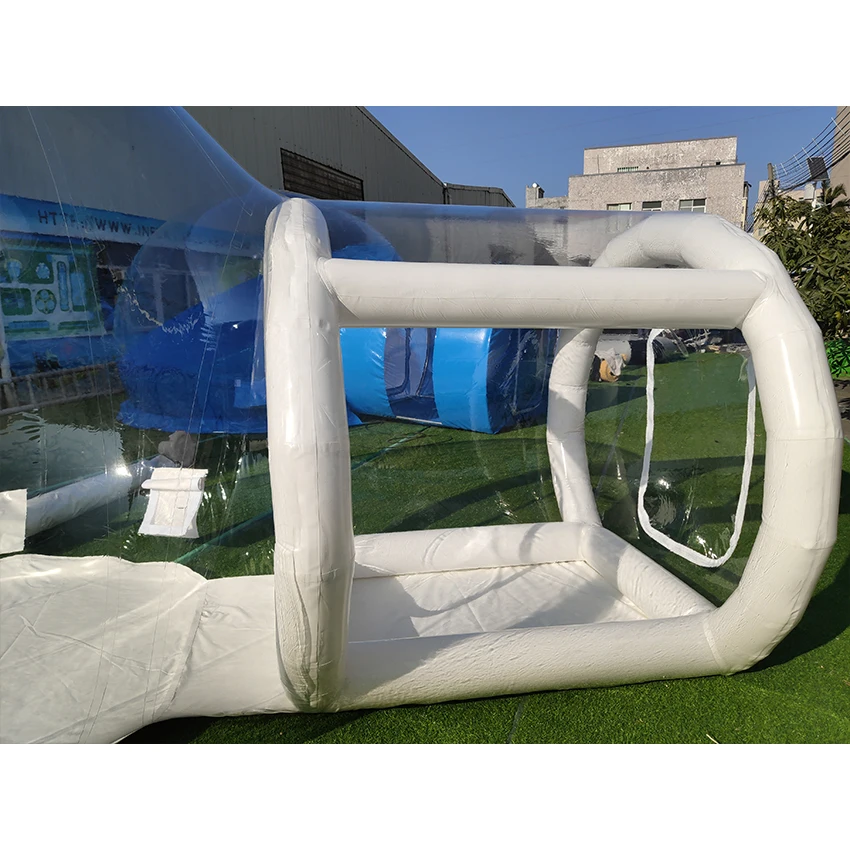 Funworld заводская цена прозрачный пузырь для сада геодезический надувной Фотофон