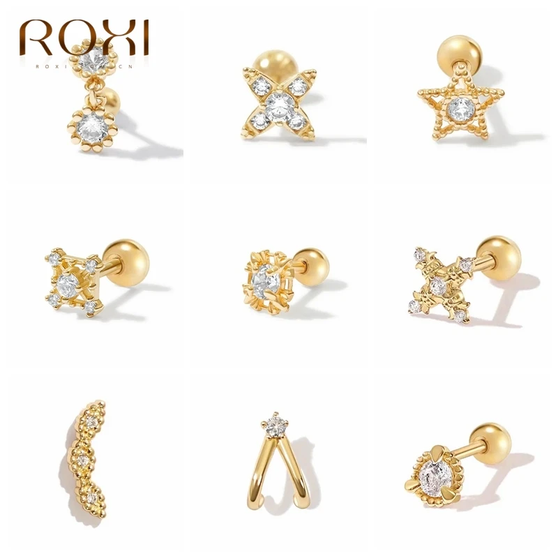 ROXI мини платье с рисунком цветов и бабочек звезды лист кристаллы серьги со