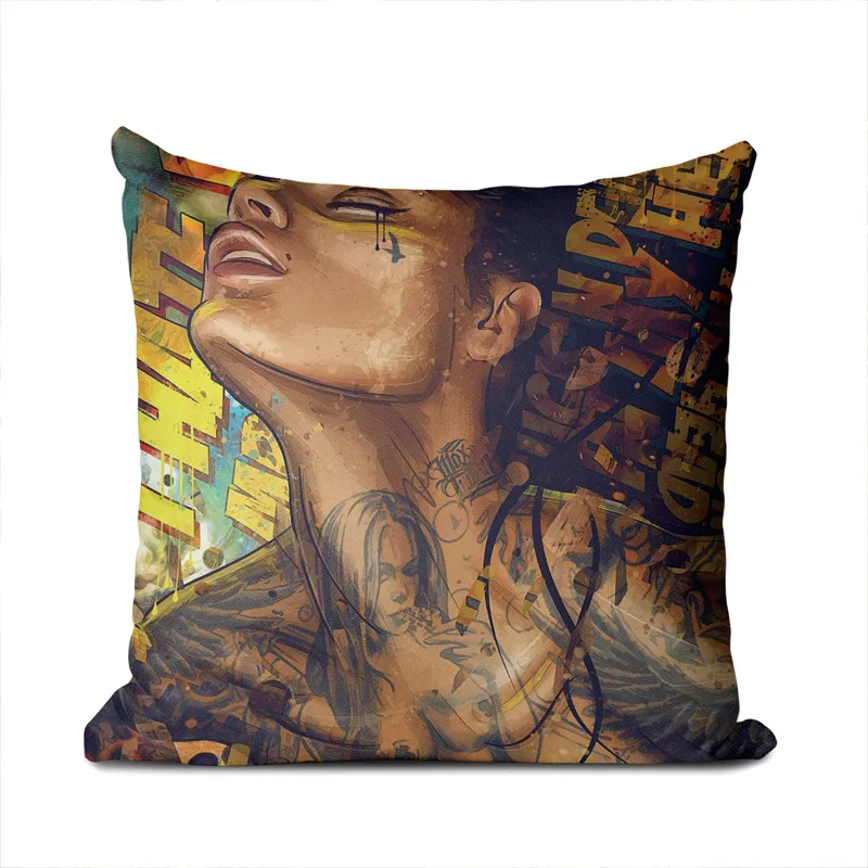 Супер мягкий короткий плюшевый сексуальный красивый чехол подушка для девушки