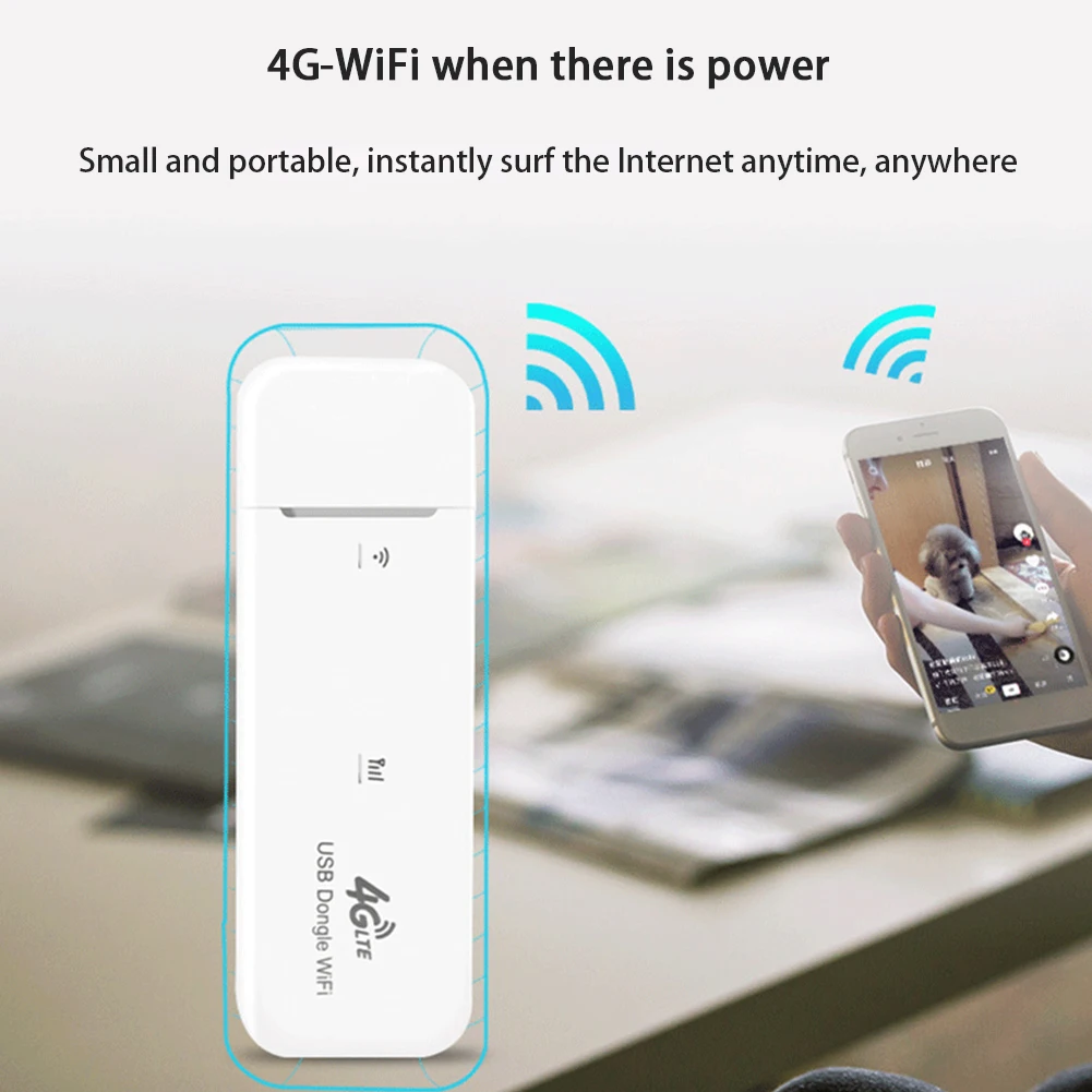 Портативный USB Wi Fi ключ адаптер настольный ноутбук сетевая карта модем LTE