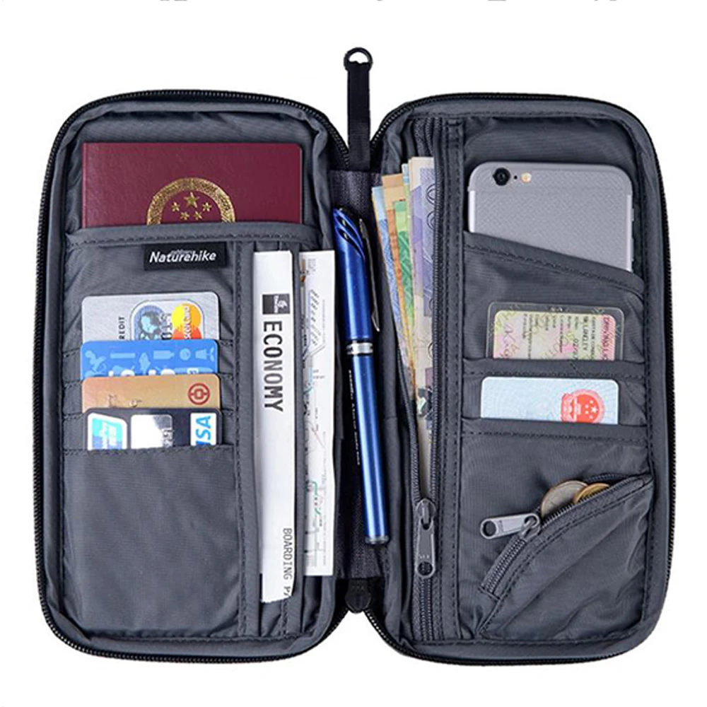 Новый дорожный кошелек для паспорта держатель многофункциональная упаковка