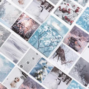 Декоративные наклейки для ежедневника, скрапбукинга, альбома, пейзажа, 46 шт.кор.