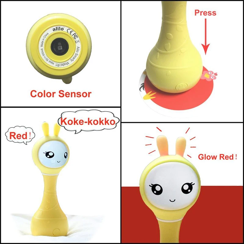 Alilo Smarty R1 Рождественский подарок для детей детская игрушка с кроликом детский