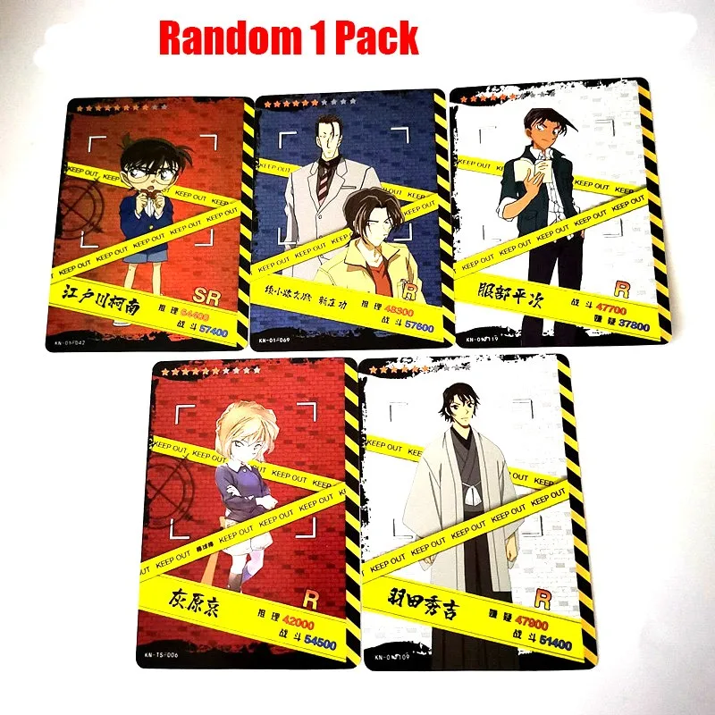 Colecci&oacute;n de juegos coleccionables de Anime, juguetes de colecci&oacute;n de Anime de Conan, Edogawa, Jimmy Kudo, Rachel, Shelly, Richard Agasa, 180 Uds.-2