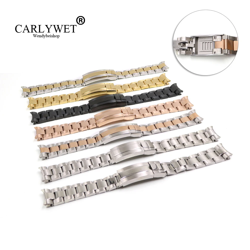 CARLYWET 20 мм твердые изогнутые концевые винтовые звенья стильная скользящая