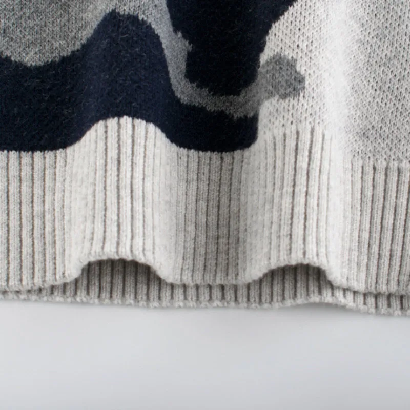 

Boys Casual camouflage Sweater Children Long-sleeve Pullovers Winter Baby Sweater Kids Cotton Clothes Toddler Boy Tops