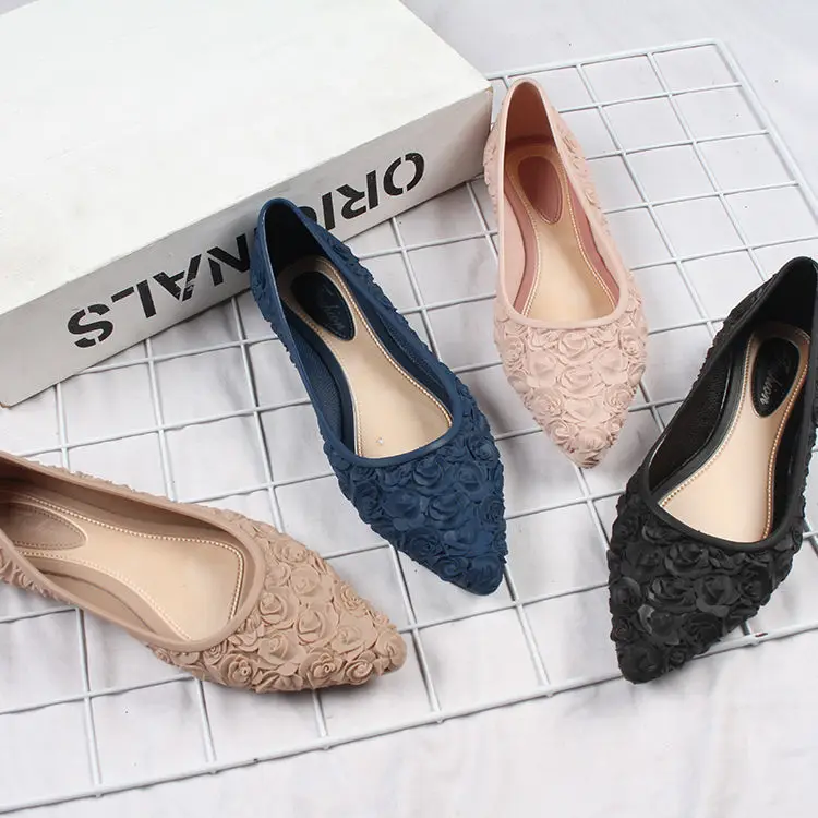 

Rain Shoes Women's Non-slip Outer Wear Waterproof Single Shoes Casual Fashion Women's Water Shoes Four Seasons Sandals Women