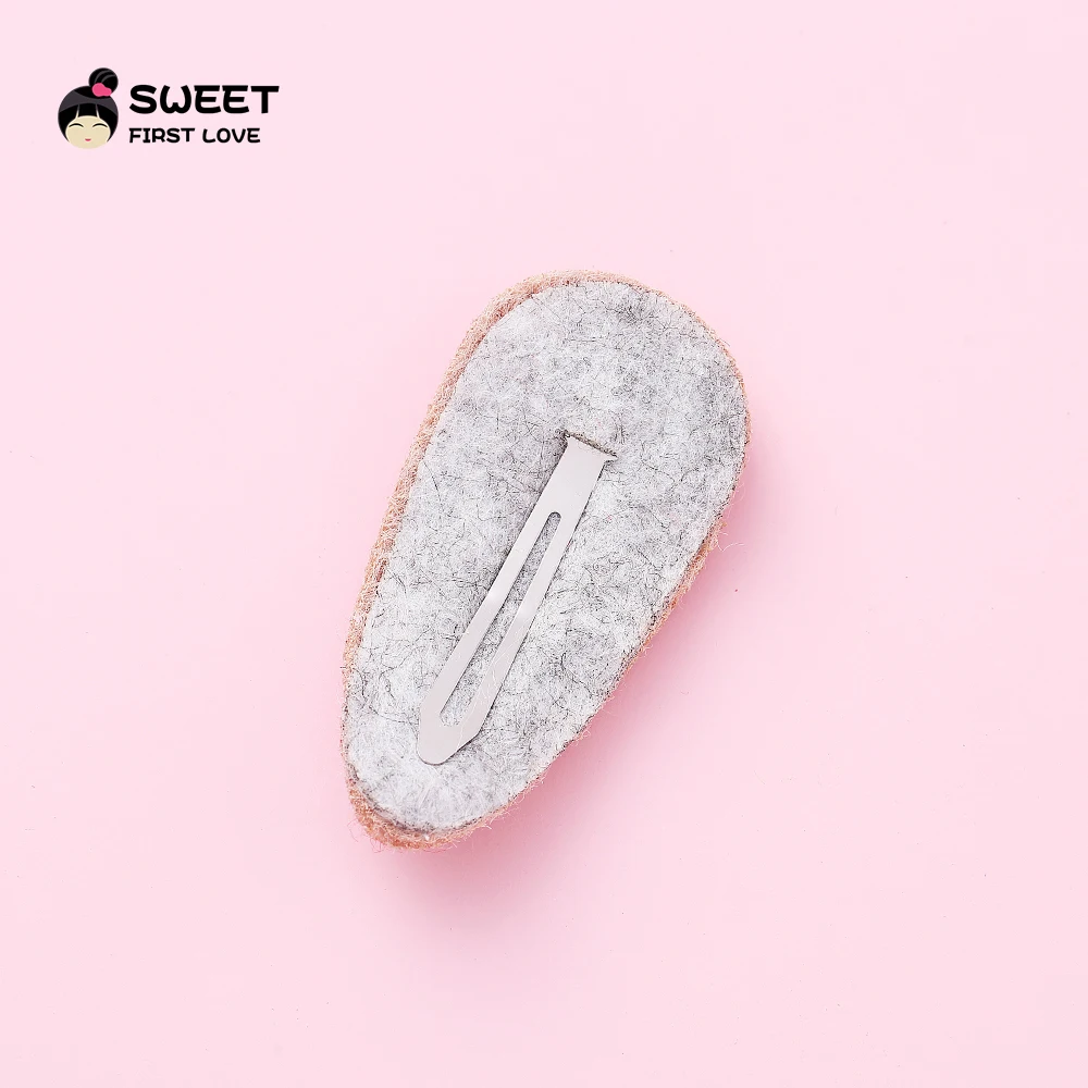 Нейлоновые заколки для волос BB милые нитки с каймой однотонные головные уборы