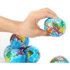 Атлас Глобус Пальма Планета Земля мяч сжимаемая игрушка Новый декор для снятия стресса карта мира пенопластовый мяч сжимаемые антистрессовые игрушки для детей
