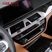 for bmw 5 series g30 2017 2018 2019 car central control air outlet cover trim abs matte interior auto styling accessories 1pcs
