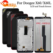 For Doogee X60L LCD Display+Touch Screen Assembly Repair Part Phone Accessories For Doogee X60 LCD Sensor Touch Screen