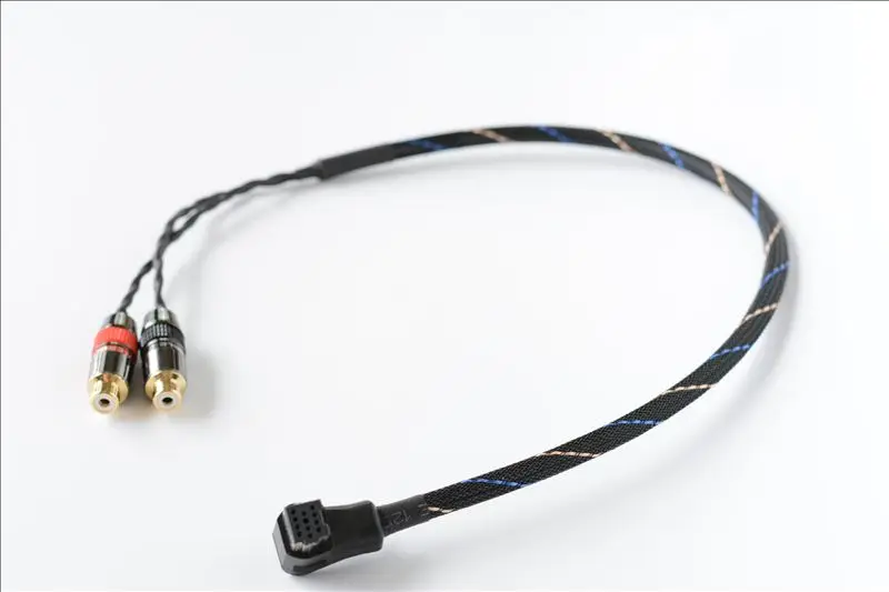 Высококачественный Кабель-адаптер RCA aux для Pioneer Radio music mp3 | Кабели адаптеры и