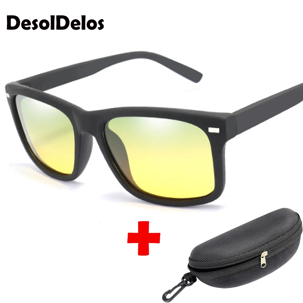 

Men Glasses Drivers Night Vision Goggles Anti-Glare glasses Women Polarized Driving Sunglasses Day Night gafas oculos de sol