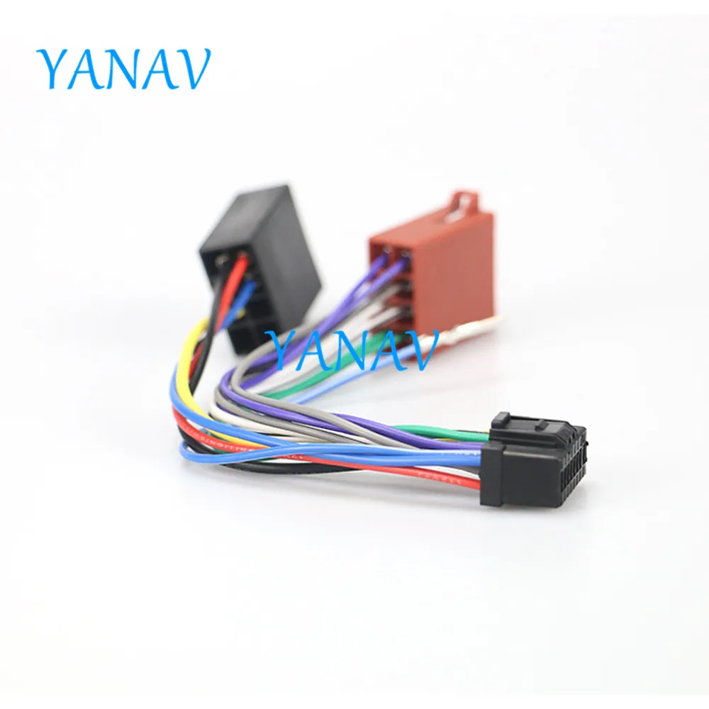 Автомобильный Кабель с креплением для ALPINE CDA стерео радио адаптер штекер разъем