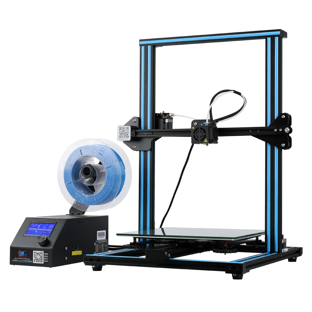 CR-10S CREALITY 3D CR-10/CR-10S принтер большой размер печати 300*300*400 мм Полу DIY 3d принтер комплект алюминиевая кровать с подогревом нить - Цвет: CR-10S