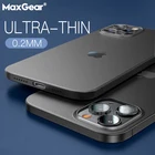 Чехол для iPhone 12 Mini, 11 Pro Max, X, XR, XS, SE 2020, 7, 8, 6, 6s Plus, ультратонкий, противоударный, мягкий, матовый