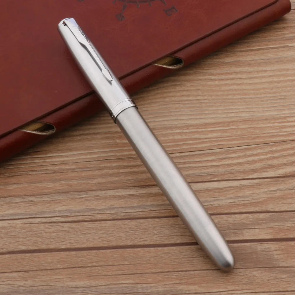 Ручка перьевая JINHAO 85 Классическая вращающаяся карандаш из нержавеющей стали с