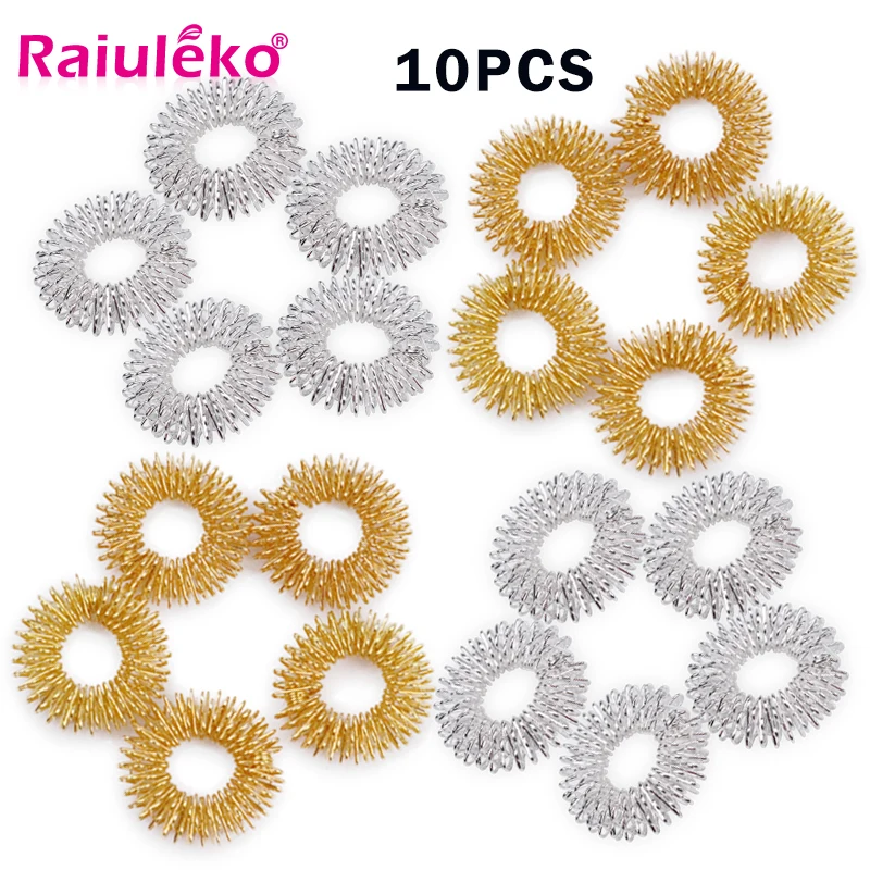 10 шт. массажное кольцо для лечения иглоукалыванием здравоохранения массажер