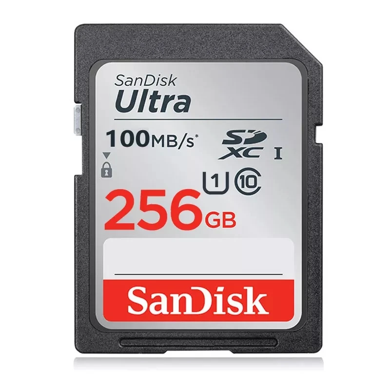 Двойной Флеш-накопитель SanDisk SD карты 128 ГБ 256 64 32 оперативной памяти 16 Гб