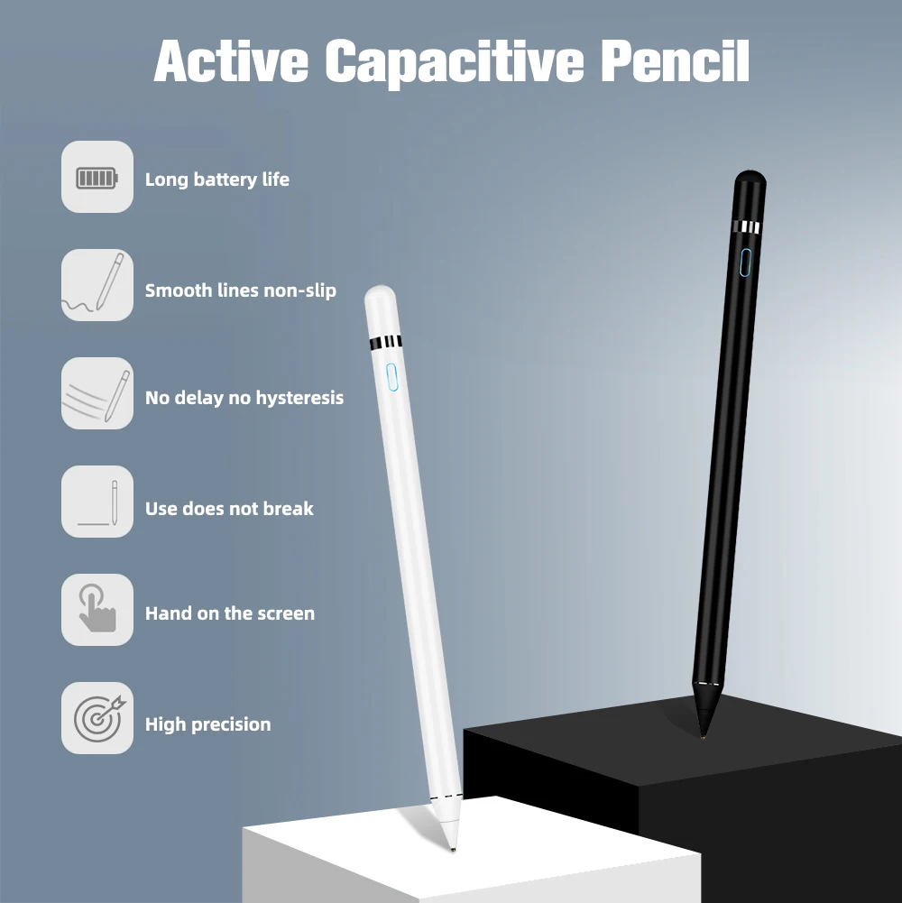 for apple pencil 1 2 ipad pen touch for tablet mobile ios android stylus pen for phone ipad pro samsung huawei xiaomi pencil free global shipping
