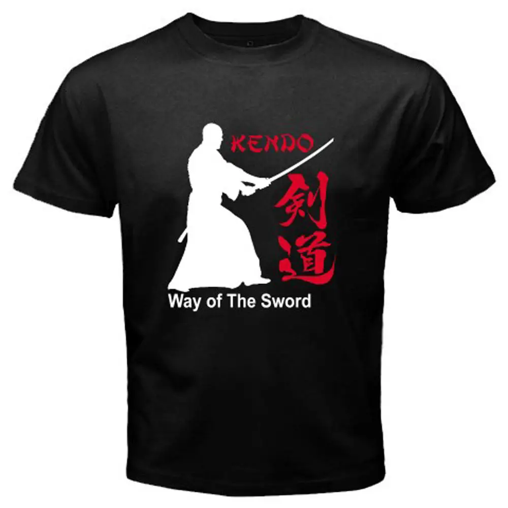 Новинка 2019 Футболка мужская Kendo Way Of The Sword * Самурай японский боевое искусство