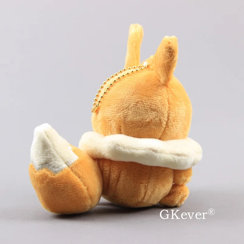 5 шт./компл. Kawaii брелок в форме куклы Eevee Сквиртл Пикачу мини плюшевые игрушки куклы Ditto Charmander Bulbasaur плюш кулон подарок 9-12 см