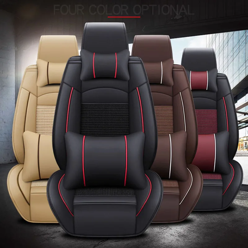 WLMWL универсальный кожаный чехол на автомобильное сиденье для Mitsubishi ASX outlander lancer