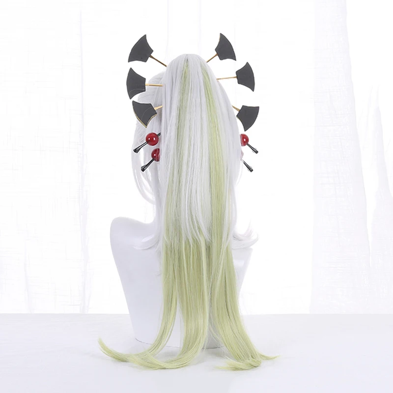 Парик для косплея из аниме комикса рассекающий демонов термостойкий