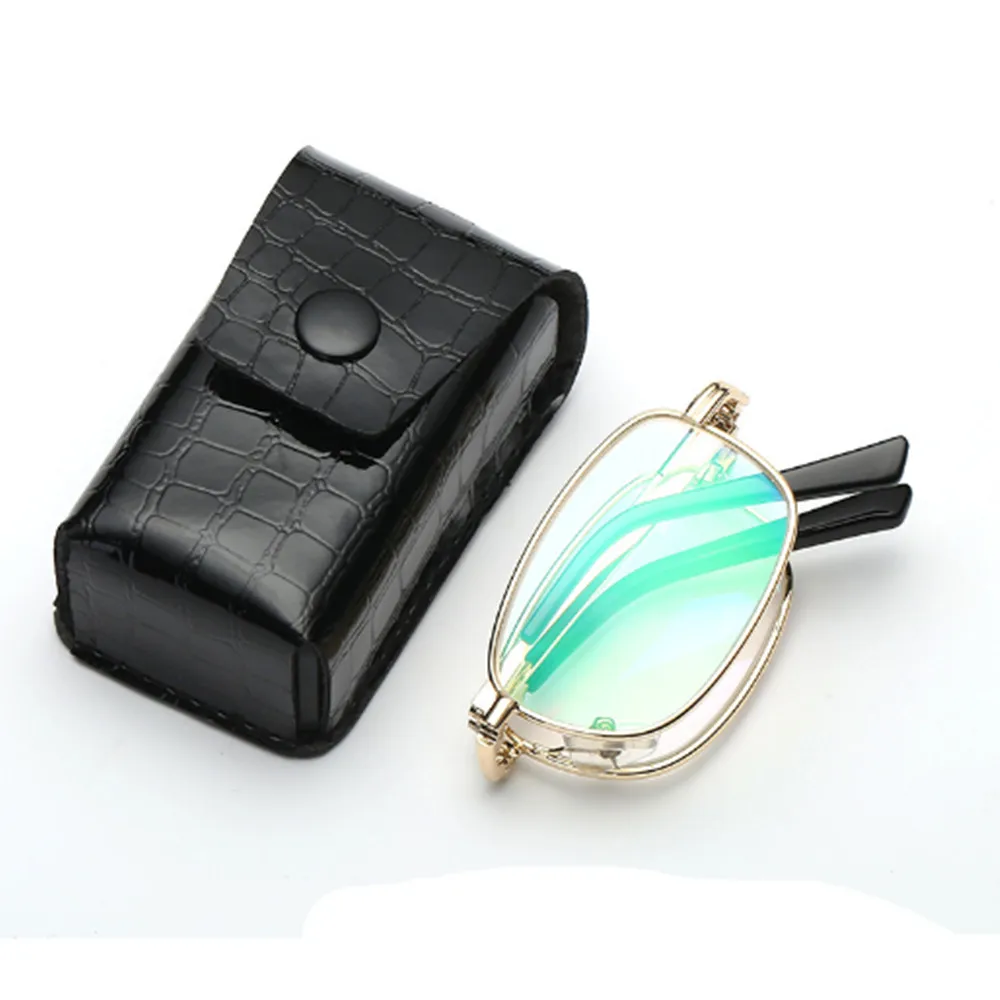 

Men Women Anti-blue light Collapsible Reading Glasses +1.0 to +4.0 YJ011