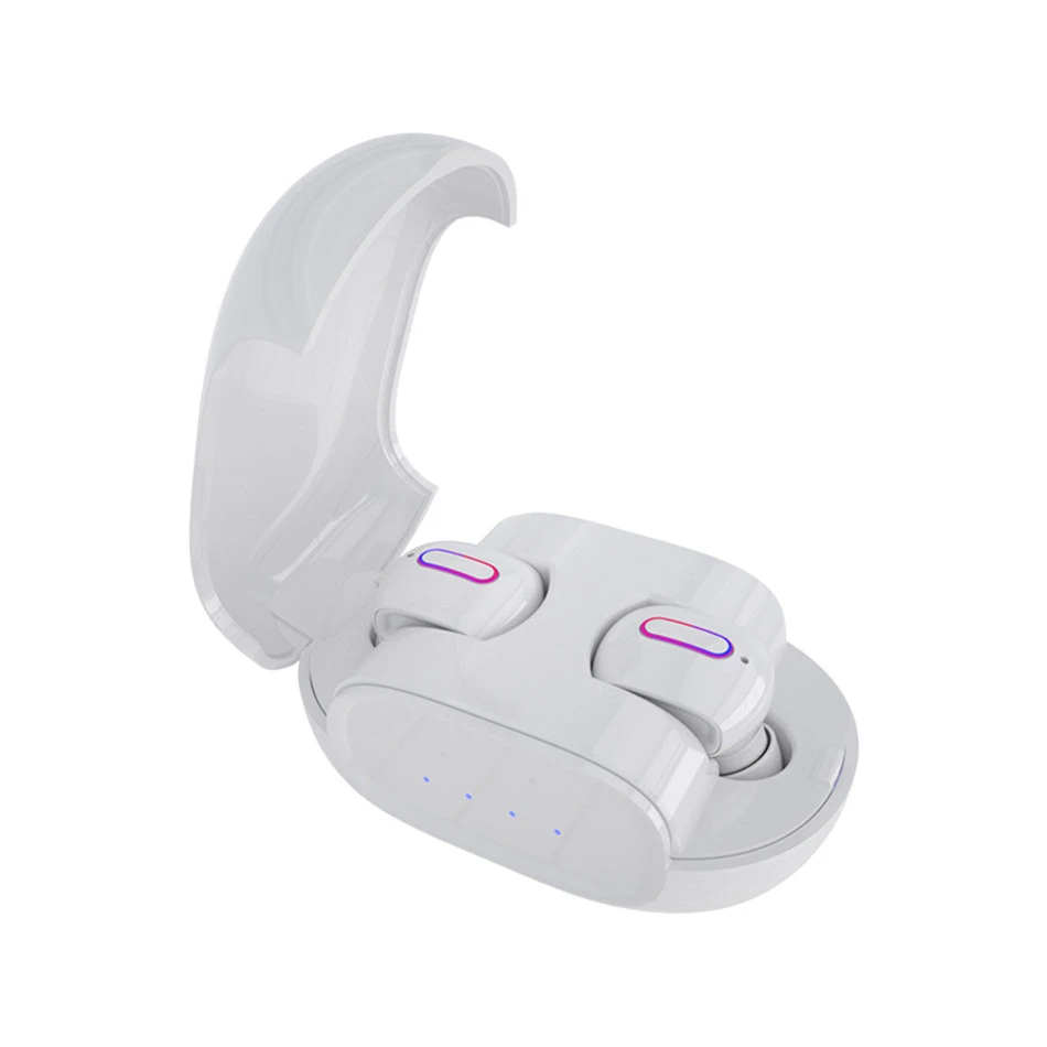 White Наушники Bluetooth гарнитура G2 TWS беспроводные наушники Bluetooth 5,0 в ухо громкой связи Наушники быстрее скорость PK i10 i11 i12 tws - Цвет: White