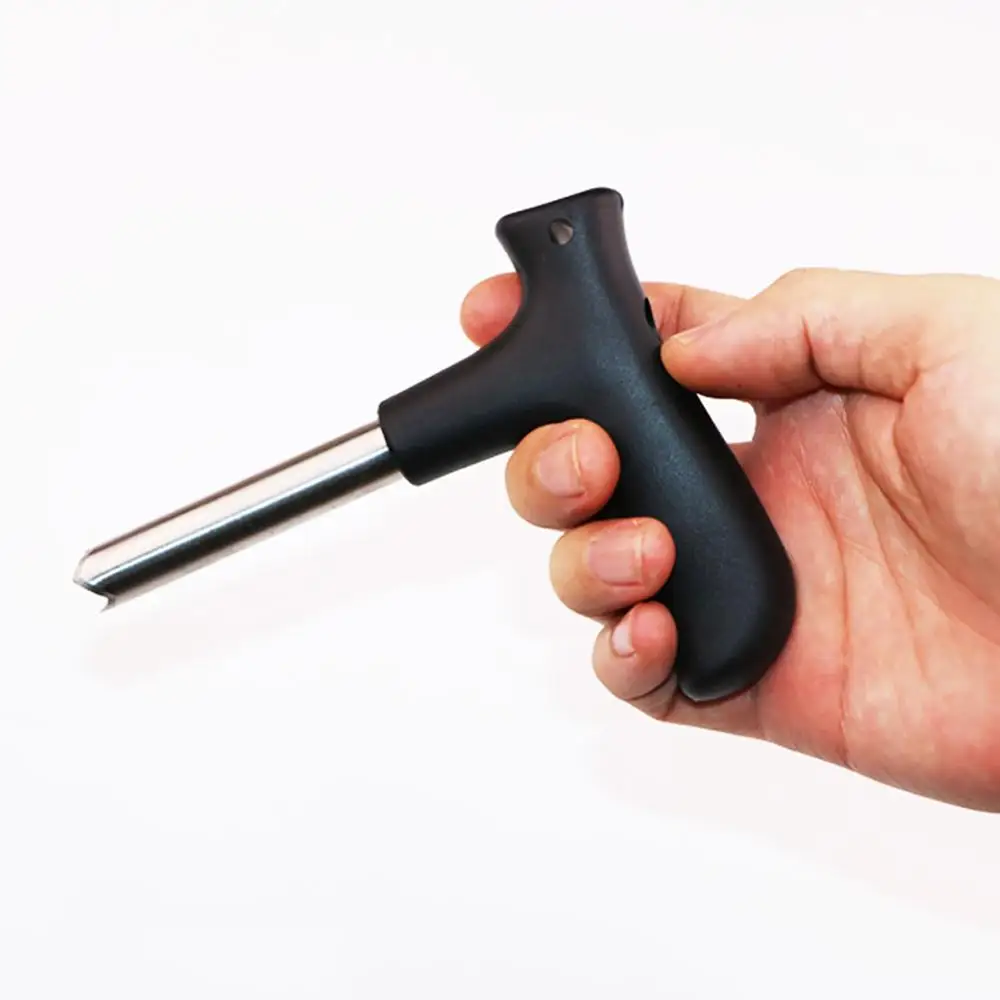 Открывалка для кокоса инструмент 1 шт. черный Coco удар Нажмите дрель соломенная