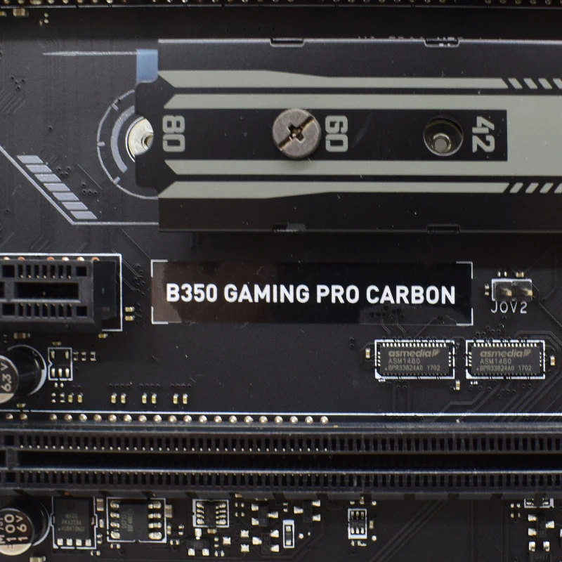 Günstig Für MSI B350 GAMING PRO CARBON Desktop Motherboard DDR4 AM4 Für AMD B350M M.2 PCI-E 3,0 ATX Verwendet Mainboard