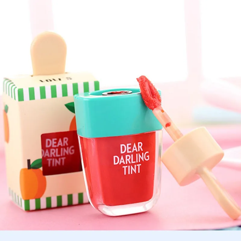 

ICE CREAM Long-Lasting Lip Tint 5 Colors Liquid Lipstick Batom Rouge a Levres Matte Lip Gloss Sexy Cosmetics Make Up