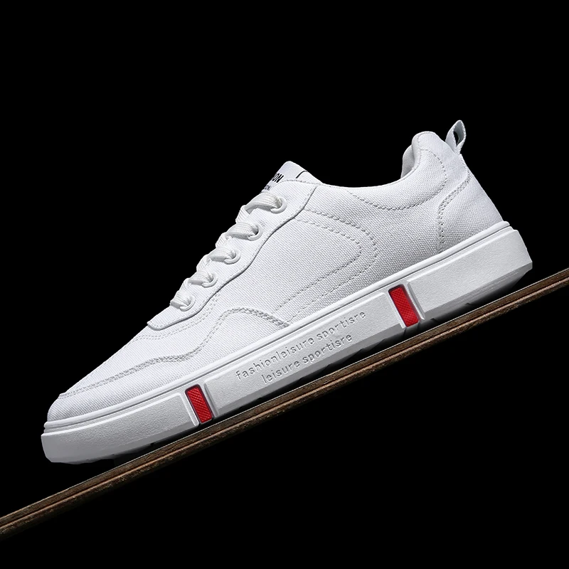 Спортивная обувь для мужчин классические скейтборд дышащие туфли на шнурках