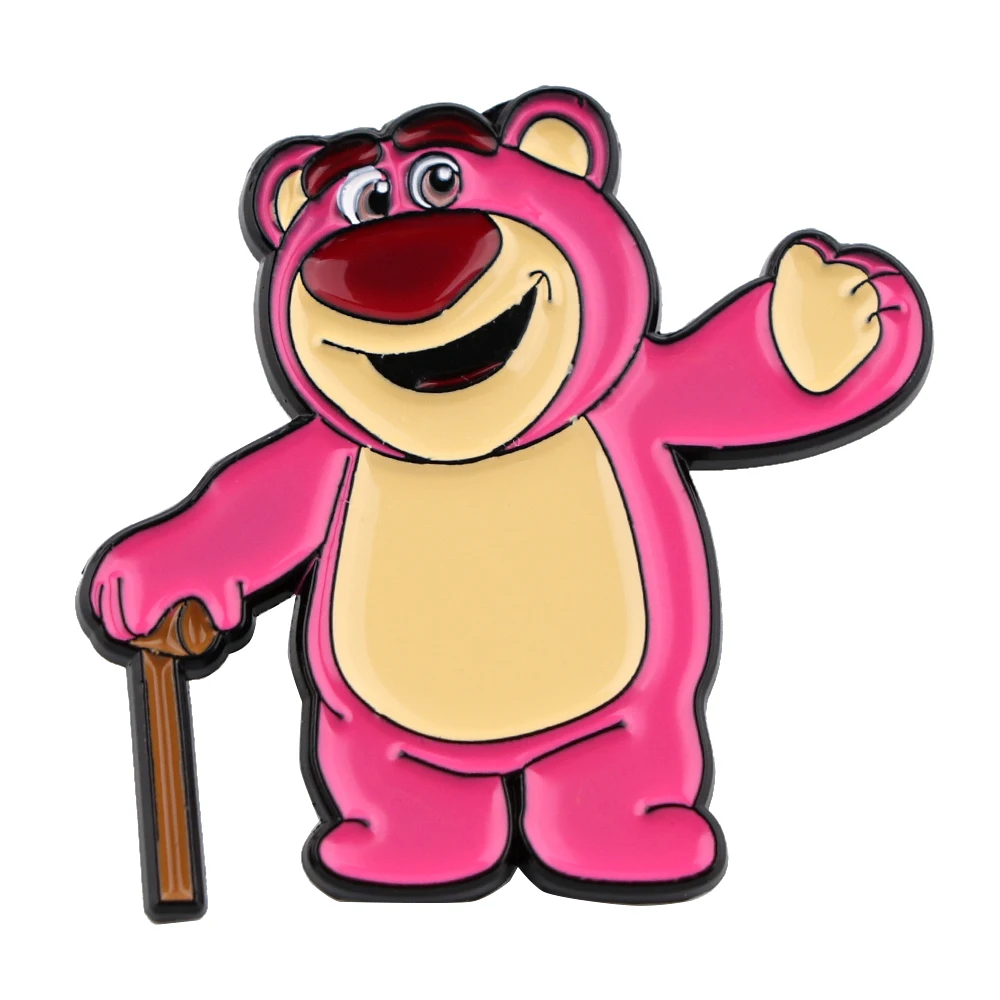 LT1303 искусственная История игрушек милые аниме значки эмалированная заколка