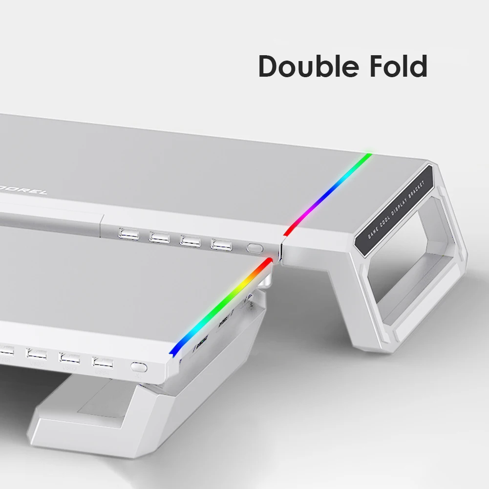 цветная rgb подставка для мони